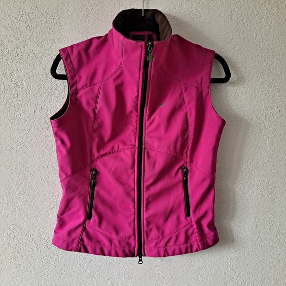 Nike Jackets & Blazers - Magenta Nike Vest
